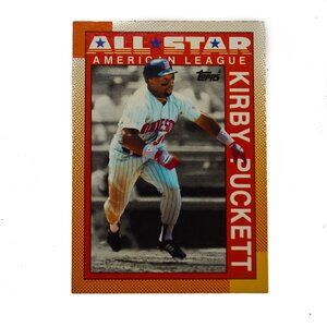 1990 Topps Kirby Puckett All-Star Card #391 - Minnesota Twins